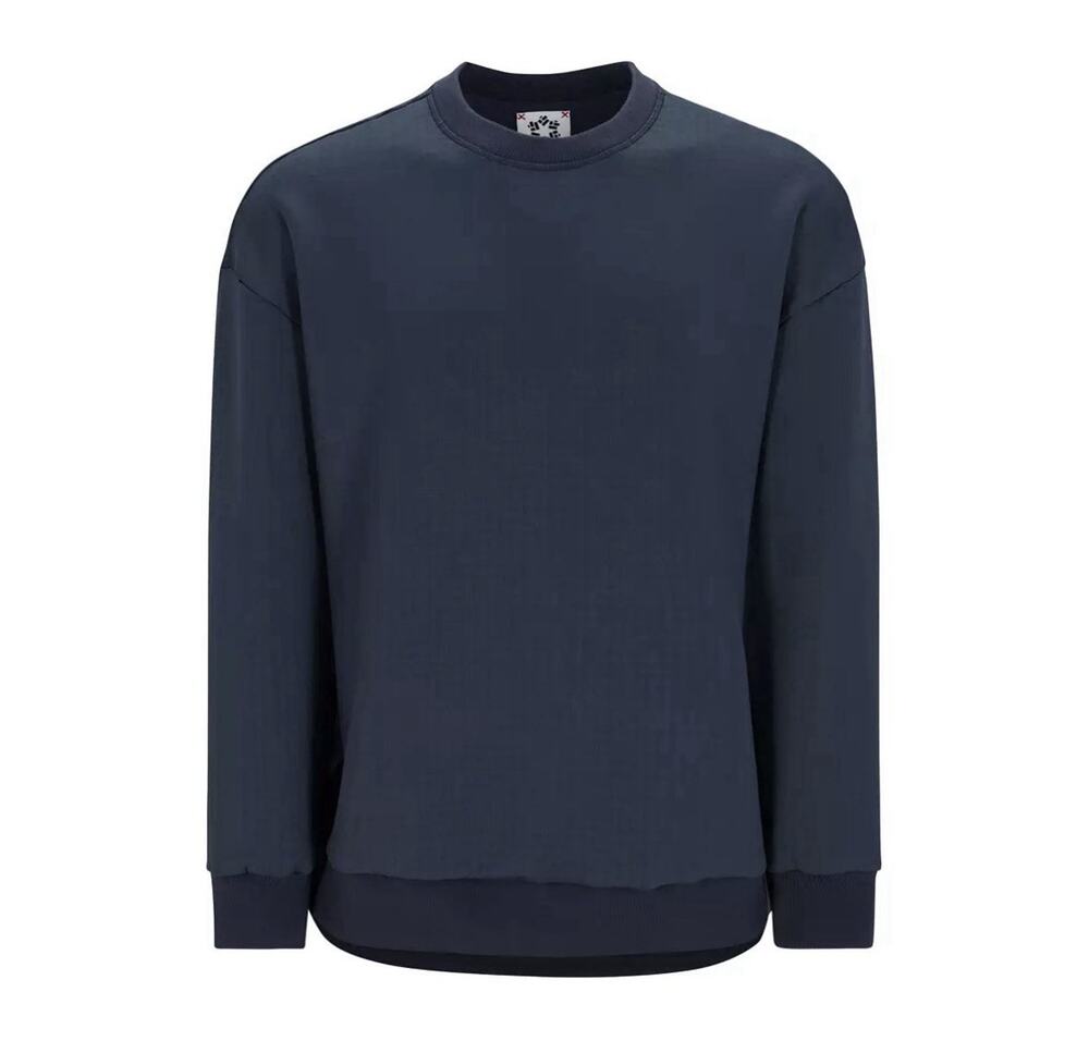 NWT Obermeyer Explorer Tech Crew Sweatshirt Men’s Large Blue Polartec